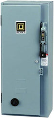 Square D - 3 Pole, 600 VAC, 18 Continuous Amp, 3 hp and 5 hp hp, Enclosed NEMA Combination Starter - NEMA 1, RoHS Compliant - Americas Industrial Supply