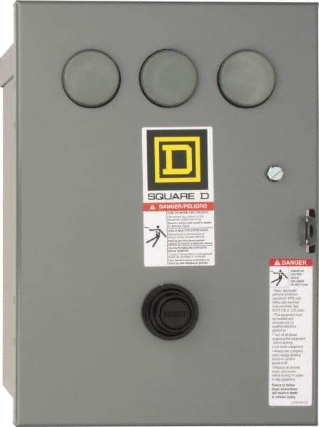 Square D - Contactor Enclosure - For Use with SMO Lighting Starter - Americas Industrial Supply