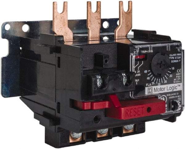 Square D - NEMA Size 2, 600 VAC, Thermal NEMA Overload Relay - For Use with Motor Logic - Americas Industrial Supply