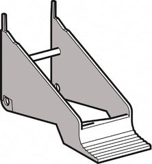 Schneider Electric - Plastic Hold Down Relay Clip - For Use With RUZ Relay Socket - Americas Industrial Supply