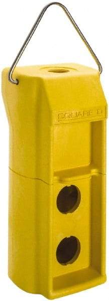 Square D - 2 Hole, 30mm Hole Diameter, Pushbutton Switch Enclosure - Americas Industrial Supply