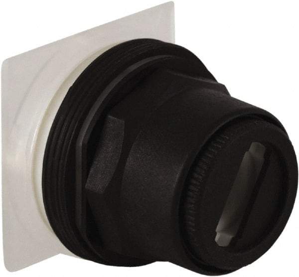 Schneider Electric - 30mm Mount Hole, 2 Position, Knob and Pushbutton Operated, Selector Switch Only - Maintained (MA), without Contact Blocks, Anticorrosive, Weatherproof, Dust and Oil Resistant - Americas Industrial Supply