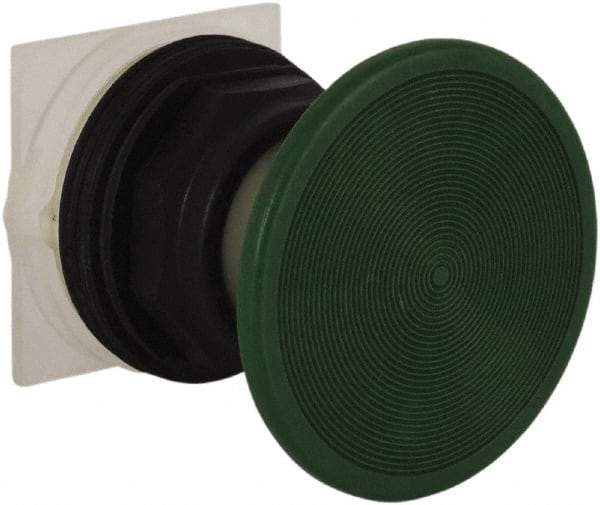 Schneider Electric - 30mm Mount Hole, Extended Straight, Pushbutton Switch Only - Green Pushbutton, Momentary (MO) - Americas Industrial Supply