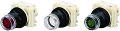 Schneider Electric - 30mm Mount Hole, Extended Straight, Pushbutton Switch Only - Momentary (MO) - Americas Industrial Supply