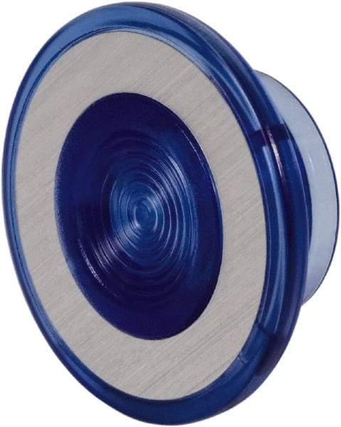 Schneider Electric - Pushbutton Switch Push-Pull Knob - Blue, Round Button, Nonilluminated - Americas Industrial Supply