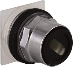 Schneider Electric - 1.18 Inch Mount Hole, 3 Position, Pushbutton Operated, Selector Switch Only - Maintained (MA), without Contact Blocks, Weatherproof and Dust and Oil Resistant - Americas Industrial Supply