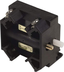 Schneider Electric - 2NC, 3 Amp, Electrical Switch Contact Block - 115 VDC and 240 VAC, Screw Terminal, 1.18 Inch Hole, 30mm Hole - Americas Industrial Supply