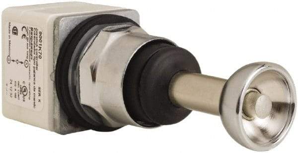 Schneider Electric - 3 Position, Knob Handle, Momentary (MO) Joystick Operator Switch - Panel Mount, IP66, 30mm Mount Hole Diameter - Americas Industrial Supply