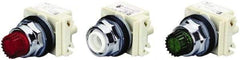 Schneider Electric - 30mm Mount Hole, Extended Straight, Pushbutton Switch Only - Round, Momentary (MO), Weatherproof, Dust and Oil Resistant - Americas Industrial Supply