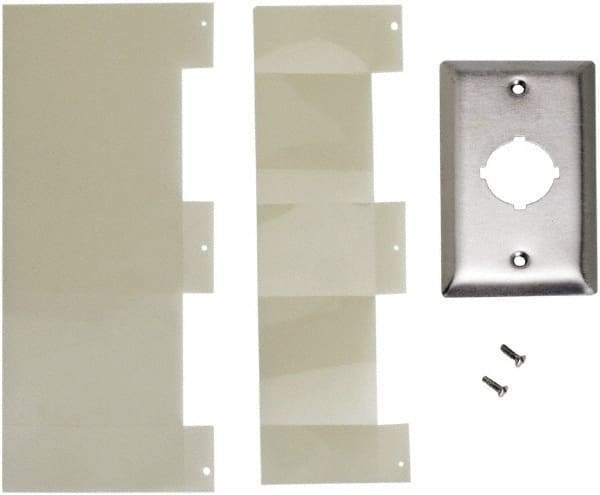 Schneider Electric - Pushbutton Switch Flush Plate - Americas Industrial Supply