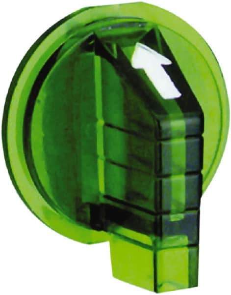 Schneider Electric - 30mm, Green, Selector Switch Operating Knob - For Use with Selector Switch - Americas Industrial Supply