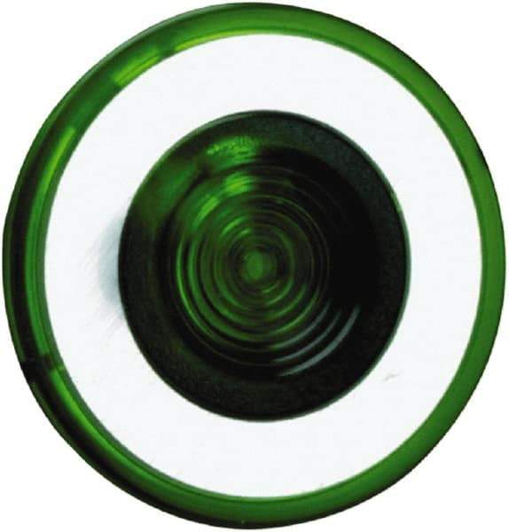 Schneider Electric - Extended Mushroom Head Pushbutton Switch Cap - Green, Illuminated - Americas Industrial Supply