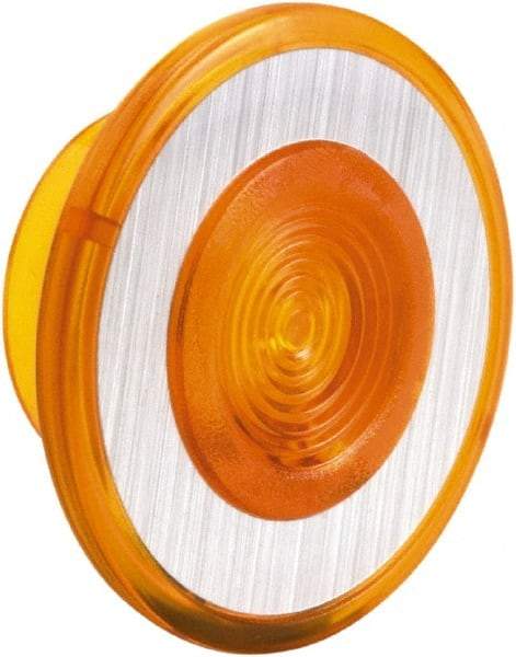 Schneider Electric - Pushbutton Switch Push-Pull Knob - Amber, Round Button, Nonilluminated - Americas Industrial Supply