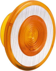 Schneider Electric - Pushbutton Switch Push-Pull Knob - Amber, Round Button, Nonilluminated - Americas Industrial Supply