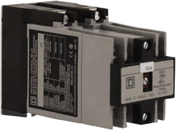 Square D - 6NO, 600 VAC Control Relay - Panel Mount - Americas Industrial Supply