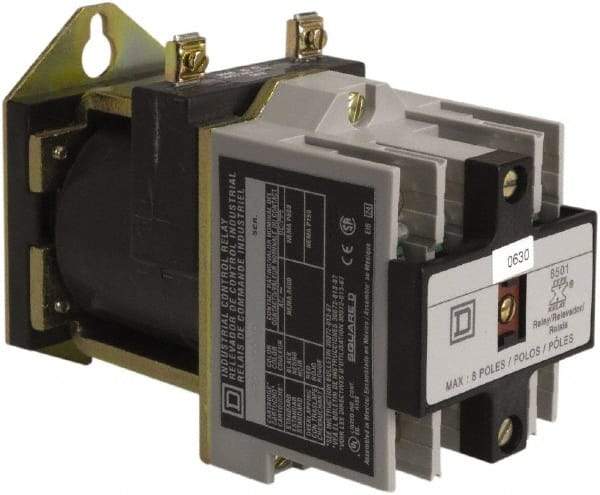 Square D - 2NO, 600 VAC Control Relay - Panel Mount - Americas Industrial Supply