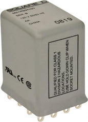 Square D - Electromechanical Plug-in General Purpose Relay - 5 Amp at 240 VAC, 4PDT, 24 VDC - Americas Industrial Supply