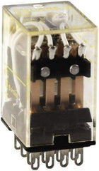 Square D - Electromechanical Plug-in General Purpose Relay - 5 Amp at 240 VAC, 4PDT, 24 VDC - Americas Industrial Supply