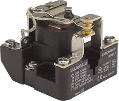 Square D - 1-1/2 hp, 10 VA Power Rating, Electromechanical Screw Clamp General Purpose Relay - 40 at 277 VAC & 5 at 600 V, SPDT, 24 VDC, 63.6mm Wide x 52.4mm High x 63.2mm Deep - Americas Industrial Supply