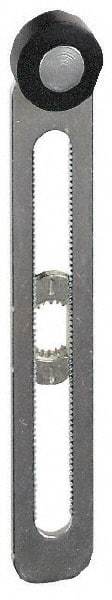 Telemecanique Sensors - 3-1/2 Inch Long, Limit Switch Roller Lever - Thermoplastic Roller, For Use with ZCE01, ZCE05 - Americas Industrial Supply