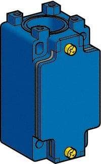 Telemecanique Sensors - 3.7 Inch Long, Metal Body, Limit Switch Body - For Use with ZCKE05, ZCKE21, ZCKE23, ZCKE61, ZCKE619, ZCKE62, ZCKE629, ZCKE66, ZCKE67 - Americas Industrial Supply