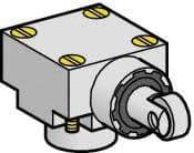 Telemecanique Sensors - 3.7 Inch Long, Limit Switch Head - Steel Roller, For Use with ZCK Limit Switches - Americas Industrial Supply