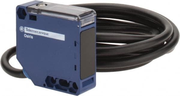 Telemecanique Sensors - Cable Connector, 30m Nominal Distance, Shock and Vibration Resistant, Through Beam Photoelectric Sensor - 24 to 240 VAC/VDC, 250 Hz, PBT, 50mm Long x 18mm Wide x 50mm High - Americas Industrial Supply