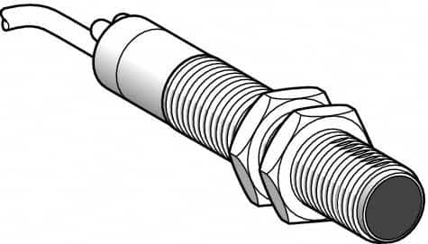 Telemecanique Sensors - Cable Connector, 15m Nominal Distance, Shock and Vibration Resistant, Through Beam Photoelectric Sensor - 24 to 240 VAC/VDC, 25 Hz, Brass, 82mm Long x 18mm Wide x 2.6 Inch High - Americas Industrial Supply