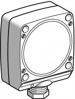 Telemecanique Sensors - NPN, PNP, NO/NC, 60mm Detection, Rectangular, Inductive Proximity Sensor - 2 Wires, IP67, 24 to 240 VAC/VDC, 80mm Wide - Americas Industrial Supply