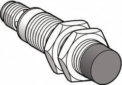 Telemecanique Sensors - NPN, NC, 7mm Detection, Cylinder, Inductive Proximity Sensor - 3 Wires, IP67, IP69, 12 to 48 VDC, M12x1 Thread, 66mm Long - Americas Industrial Supply