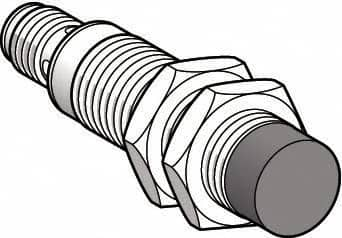 Telemecanique Sensors - PNP, NC, 7mm Detection, Cylinder, Inductive Proximity Sensor - 3 Wires, IP67, IP69, 12 to 48 VDC, M12x1 Thread, 66mm Long - Americas Industrial Supply