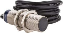 Telemecanique Sensors - NPN, PNP, 5mm Detection, Cylinder, Inductive Proximity Sensor - 2 Wires, IP68, IP69, 24 to 240 VAC/VDC, M18x1 Thread, 62mm Long - Americas Industrial Supply