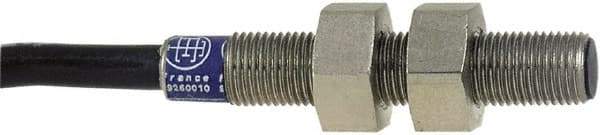 Telemecanique Sensors - NPN, 1mm Detection, Cylinder, Inductive Proximity Sensor - 3 Wires, IP67, 5 to 24 VDC, M5x0.5 Thread, 29mm Long - Americas Industrial Supply