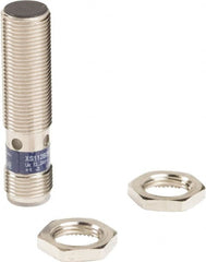 Telemecanique Sensors - PNP, 4mm Detection, Cylinder, Inductive Proximity Sensor - 3 Wires, IP65, IP67, 12 to 24 VDC, M12x1 Thread, 50mm Long - Americas Industrial Supply