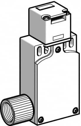 Telemecanique Sensors - 3NC Configuration, Multiple Amp Level, Plastic Key Safety Limit Switch - 52mm Wide x 30mm Deep x 115mm High, IP67 Ingress Rating - Americas Industrial Supply