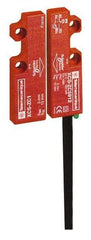 Telemecanique Sensors - NO/NC Configuration, 24 VDC, 100 Amp, Plastic Noncontact Safety Limit Switch - 5m Cable Length, 16mm Wide x 7mm Deep x 51mm High, IP66, IP67 Ingress Rating - Americas Industrial Supply