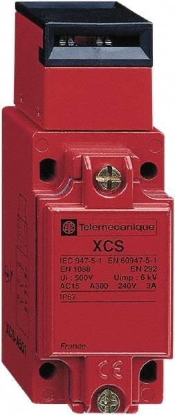 Telemecanique Sensors - 3NC Configuration, Multiple Amp Level, Metal Key Safety Limit Switch - 40mm Wide x 44mm Deep x 114mm High, IP67 Ingress Rating - Americas Industrial Supply