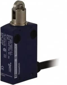 Telemecanique Sensors - DP, NC/NO, 240 VAC, Fixed Cable Terminal, Roller Plunger Actuator, General Purpose Limit Switch - IP65 IPR Rating - Americas Industrial Supply