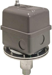 Square D - 1 NEMA Rated, DPST, 3 inHg to 8 inHg, Vacuum Switch Pressure and Level Switch - Adjustable Pressure, 480 VAC, Screw Terminal - Americas Industrial Supply