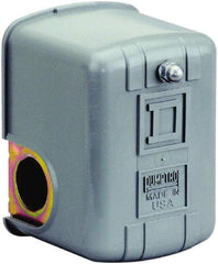 Square D - 1 and 3R NEMA Rated, 70 to 150 psi, Electromechanical Pressure and Level Switch - Fixed Pressure, 575 VAC, L1-T1, L2-T2 Terminal, For Use with Square D Pumptrol - Americas Industrial Supply