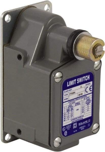 Square D - SPDT, NC/NO, 600 VAC, Screw Terminal, Rotary Head Actuator, General Purpose Limit Switch - 1, 2, 4, 12, 13 NEMA Rating, IP65, IP66, IP67 IPR Rating - Americas Industrial Supply