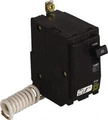 Square D - 15 Amp, 120 VAC, 2 Pole, Bolt On Miniature Circuit Breaker - 14-8 AWG - Americas Industrial Supply