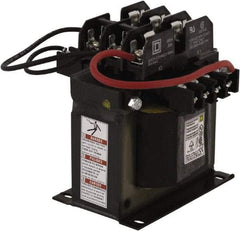 Square D - 300 VA, Top Mount Fuse Block Control Transformer - 4.7 Inch Deep - Americas Industrial Supply