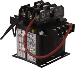 Square D - 250 VA, Top Mount Fuse Block Control Transformer - 5-1/4 Inch Deep - Americas Industrial Supply