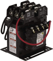 Square D - 1 Phase, 200 VA, Top Mount Fuse Block Control Transformer - Americas Industrial Supply