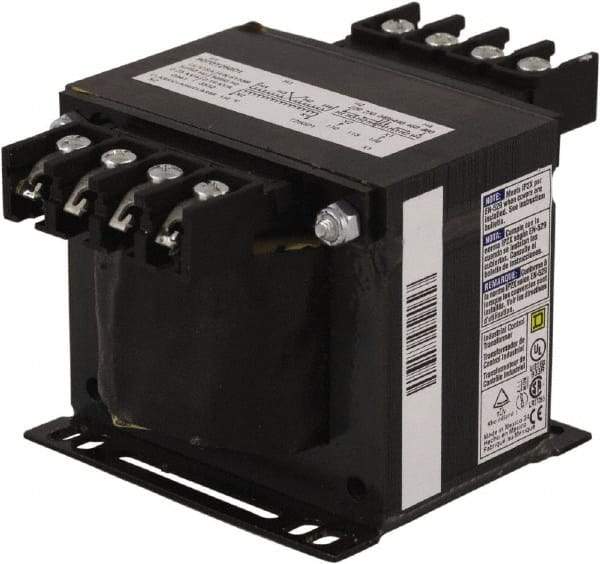 Square D - 1 Phase, 250 VA, Control Transformer - 131°F Temp Rise - Americas Industrial Supply