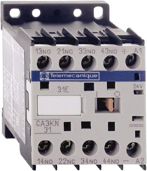 Schneider Electric - 2NC/2NO, 24 VDC Control Relay - 17 V - Americas Industrial Supply