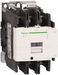 Schneider Electric - 3 Pole, 120 Coil VAC at 50/60 Hz, 80 Amp at 440 VAC, Nonreversible IEC Contactor - Bureau Veritas, CCC, CSA, CSA C22.2 No. 14, DNV, EN/IEC 60947-4-1, EN/IEC 60947-5-1, GL, GOST, LROS, RINA, RoHS Compliant, UL 508, UL Listed - Americas Industrial Supply