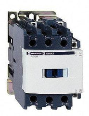 Schneider Electric - 3 Pole, 480 Coil VAC at 60 Hz, 65 Amp at 440 VAC and 80 Amp at 440 VAC, Nonreversible IEC Contactor - 1 Phase hp: 10 at 230/240 VAC, 5 at 115 VAC, 3 Phase hp: 20 at 200/208 VAC, 20 at 230/240 VAC, 50 at 460/480 VAC, 50 at 575/600 VAC - Americas Industrial Supply