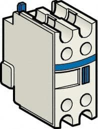 Schneider Electric - Contactor Auxiliary Contact Block - For Use with CR1F, TeSys D and TeSys F - Americas Industrial Supply